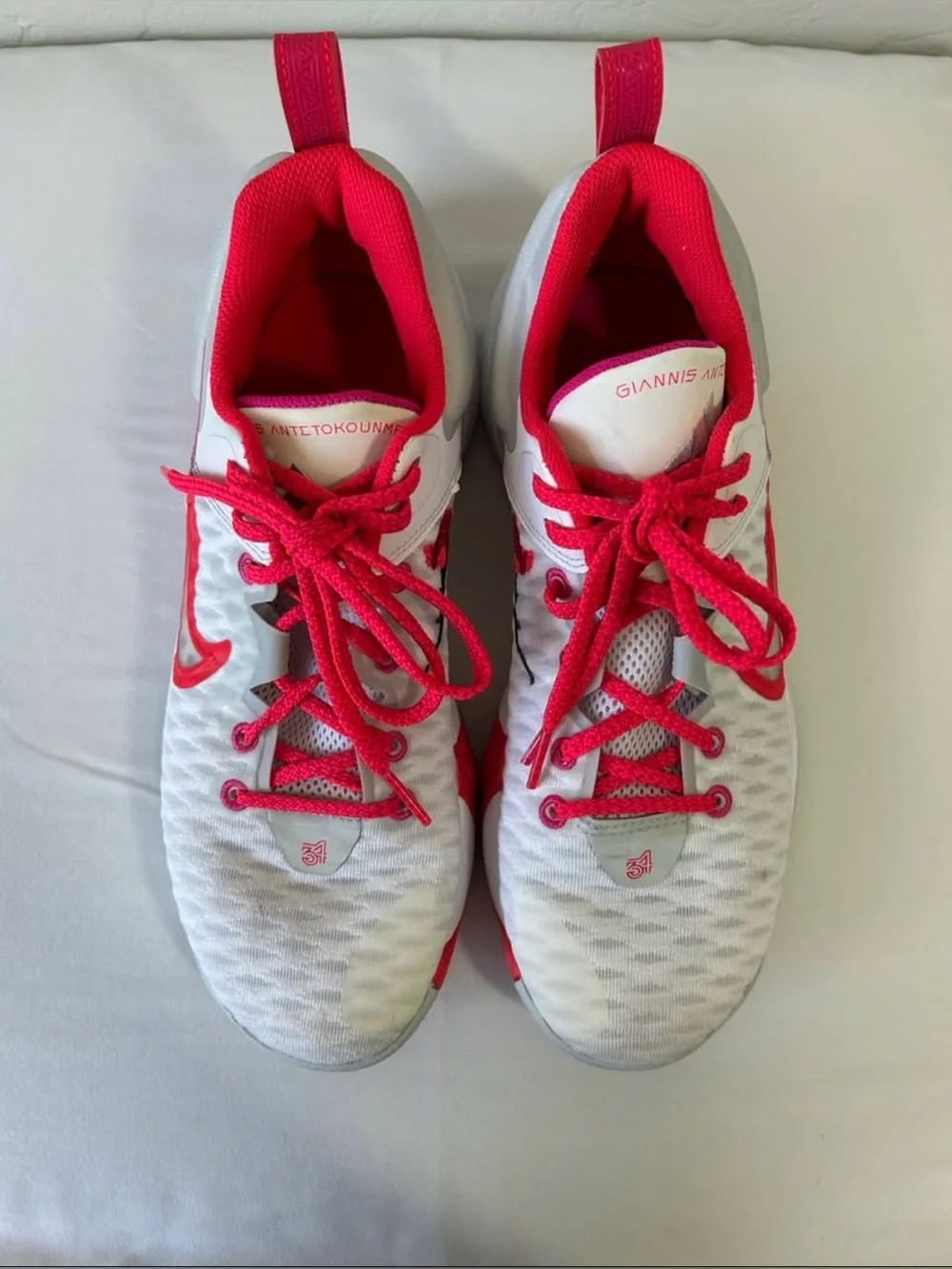 Nike Giannis Roses Basketball Shoes, men’s 7